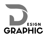 Graphic Design Logo with Stylized D.